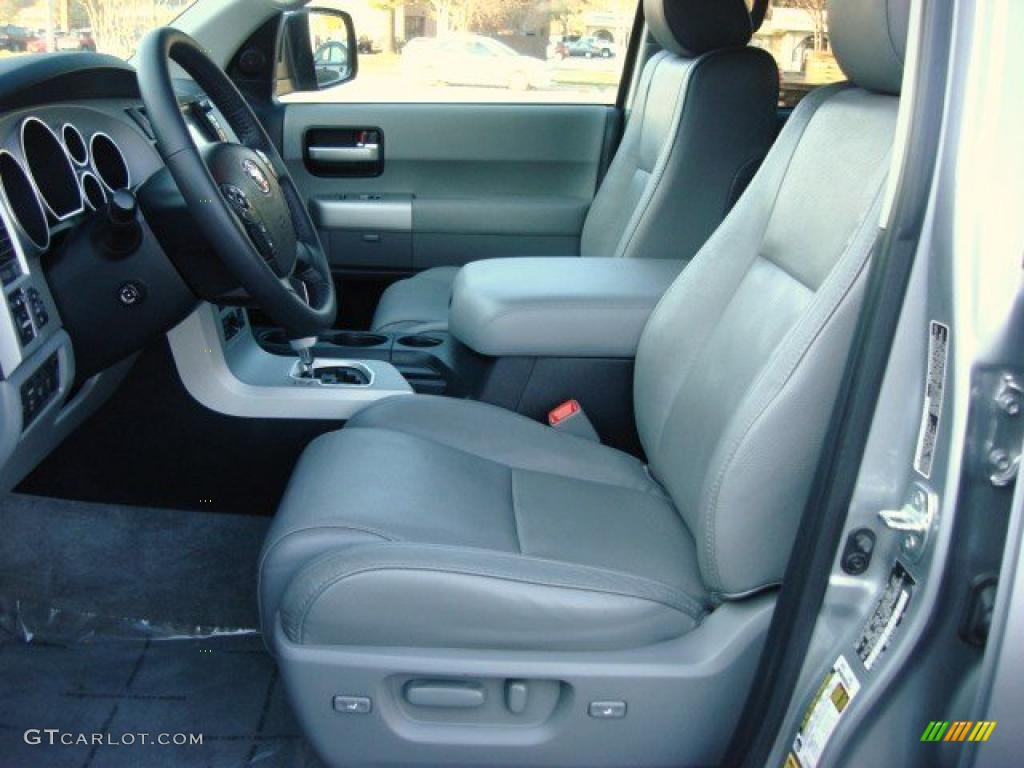 Graphite Interior 2008 Toyota Sequoia Platinum 4WD Photo #47179137