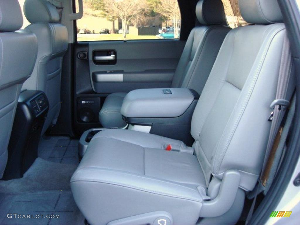 Graphite Interior 2008 Toyota Sequoia Platinum 4WD Photo #47179149