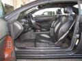 Ebony 2006 Pontiac G6 GTP Convertible Interior Color