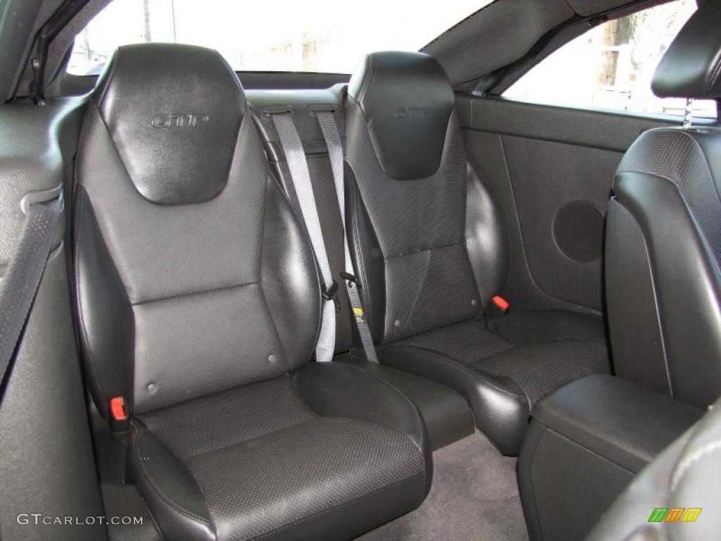 Ebony Interior 2006 Pontiac G6 GTP Convertible Photo #47179302