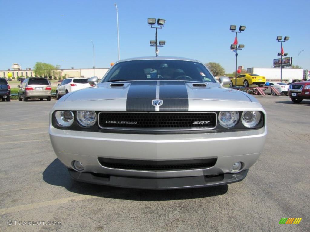 2008 Challenger SRT8 - Bright Silver Metallic / Dark Slate Gray photo #2