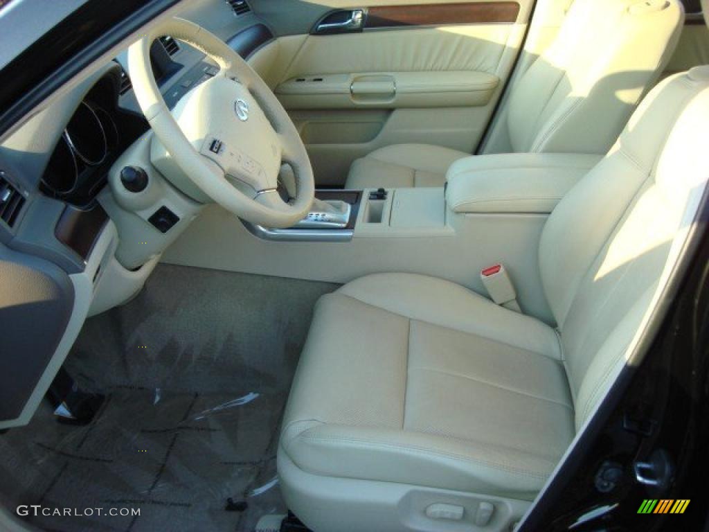 Wheat Interior 2008 Infiniti M 45 Sedan Photo #47179425