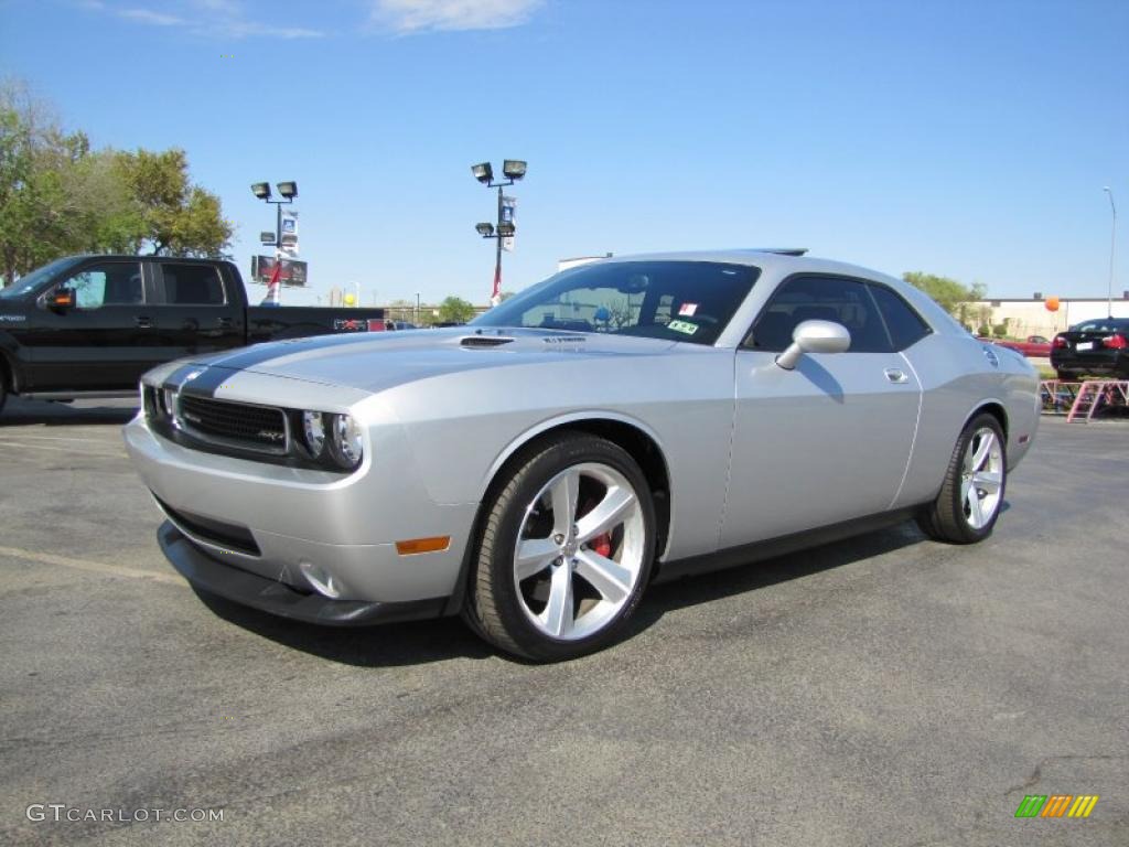 2008 Challenger SRT8 - Bright Silver Metallic / Dark Slate Gray photo #3