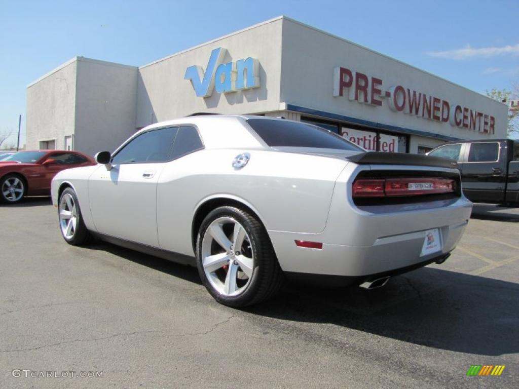 2008 Challenger SRT8 - Bright Silver Metallic / Dark Slate Gray photo #5
