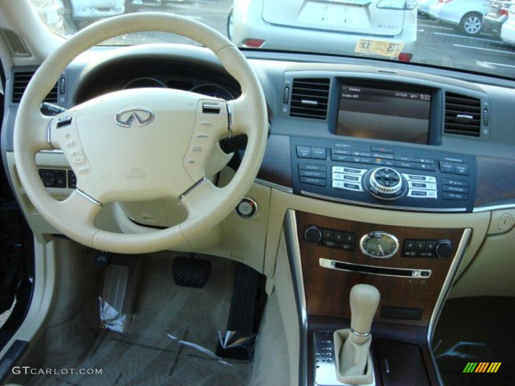 2008 Infiniti M 45 Sedan Wheat Dashboard Photo #47179455