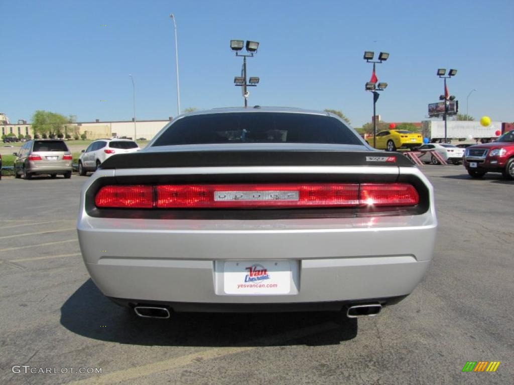 2008 Challenger SRT8 - Bright Silver Metallic / Dark Slate Gray photo #6
