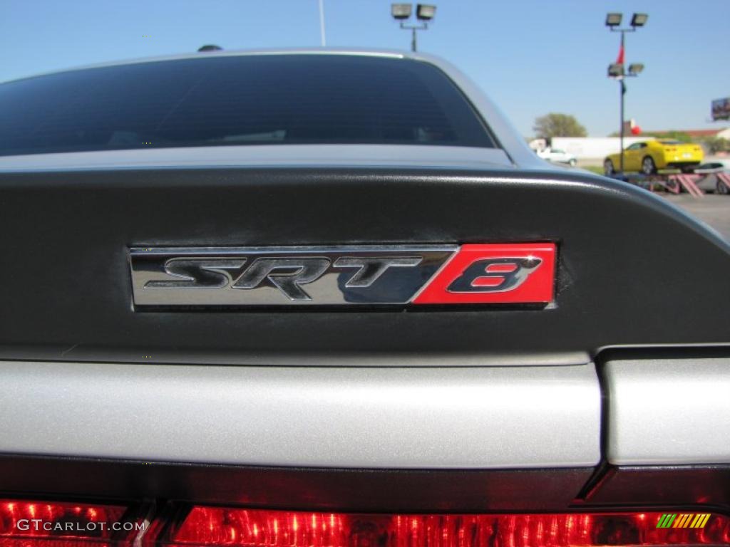 2008 Challenger SRT8 - Bright Silver Metallic / Dark Slate Gray photo #7
