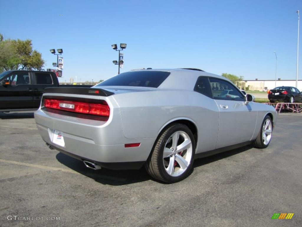 2008 Challenger SRT8 - Bright Silver Metallic / Dark Slate Gray photo #8
