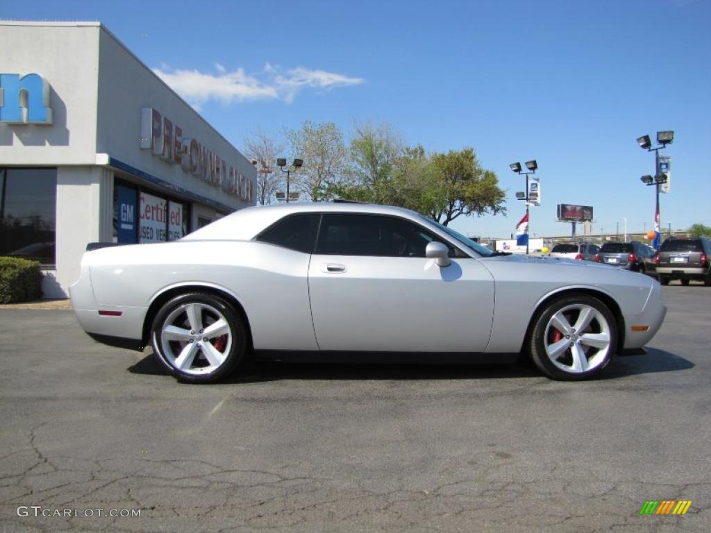 2008 Challenger SRT8 - Bright Silver Metallic / Dark Slate Gray photo #9