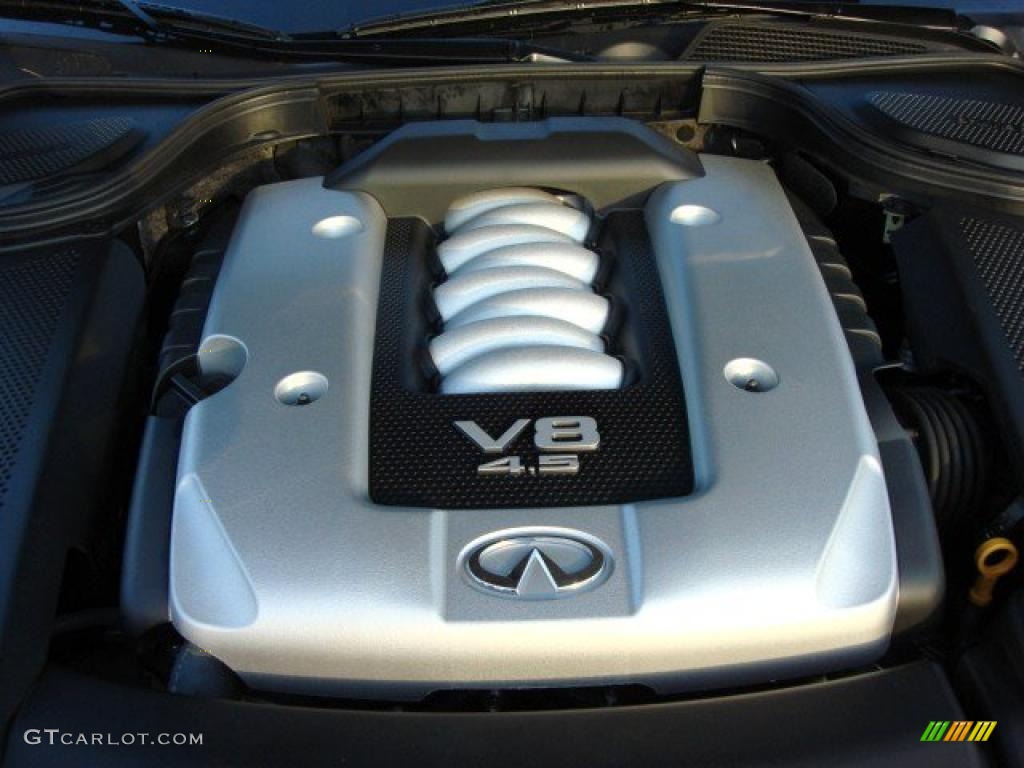 2008 Infiniti M 45 Sedan 4.5 Liter DOHC 32-Valve VVT V8 Engine Photo #47179596