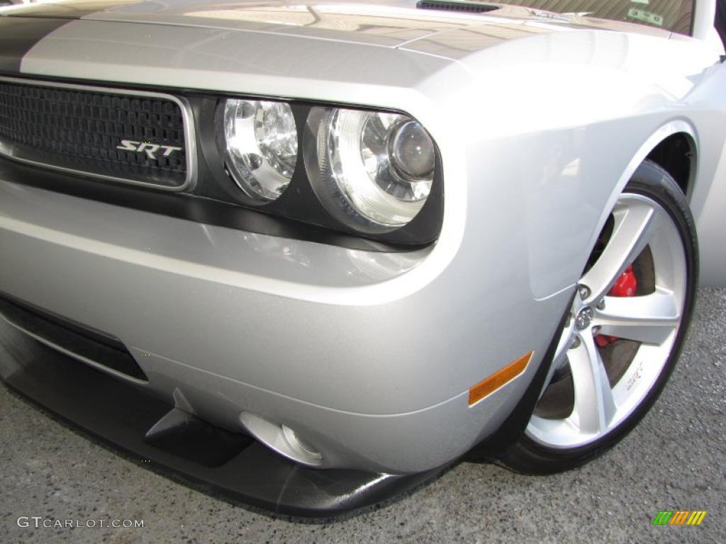2008 Challenger SRT8 - Bright Silver Metallic / Dark Slate Gray photo #21