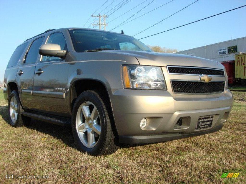 2007 Tahoe LTZ - Gold Mist Metallic / Light Cashmere/Ebony photo #1