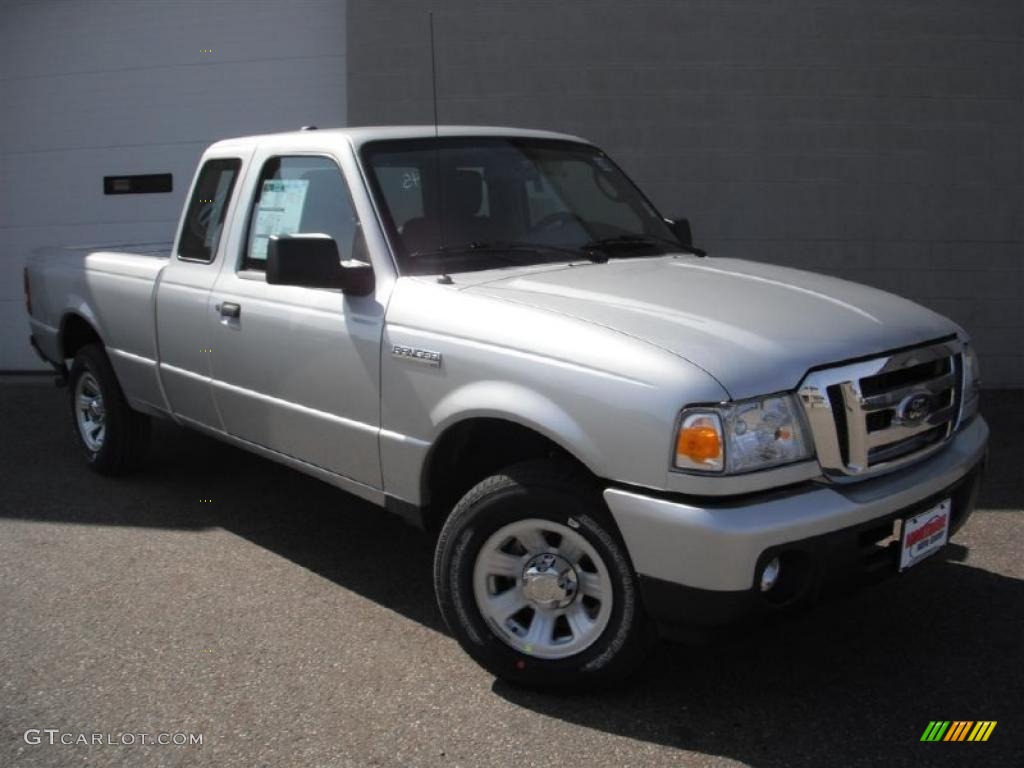 2011 Ranger XLT SuperCab - Silver Metallic / Medium Dark Flint photo #2
