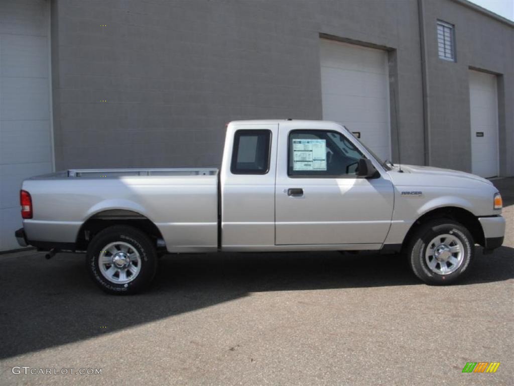 2011 Ranger XLT SuperCab - Silver Metallic / Medium Dark Flint photo #4