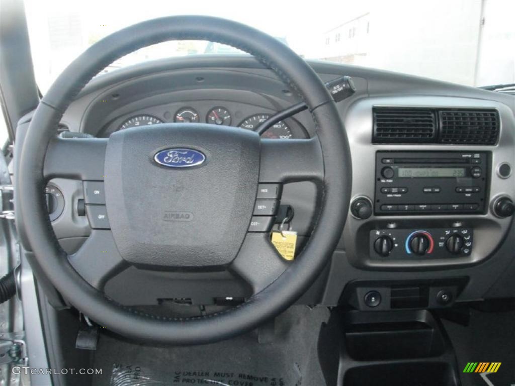 2011 Ford Ranger XLT SuperCab Medium Dark Flint Dashboard Photo #47181606