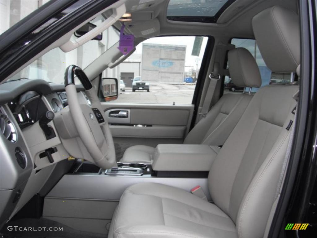 Stone Interior 2011 Ford Expedition Limited 4x4 Photo #47182755