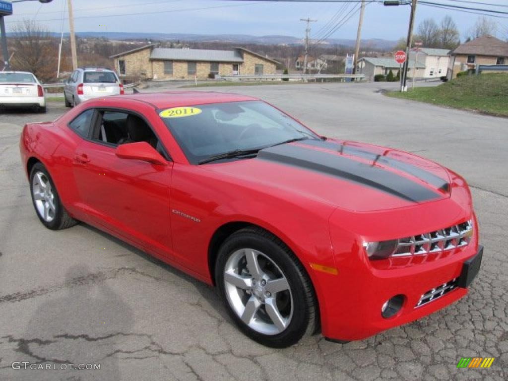 Victory Red 2011 Chevrolet Camaro LT Coupe Exterior Photo #47183154