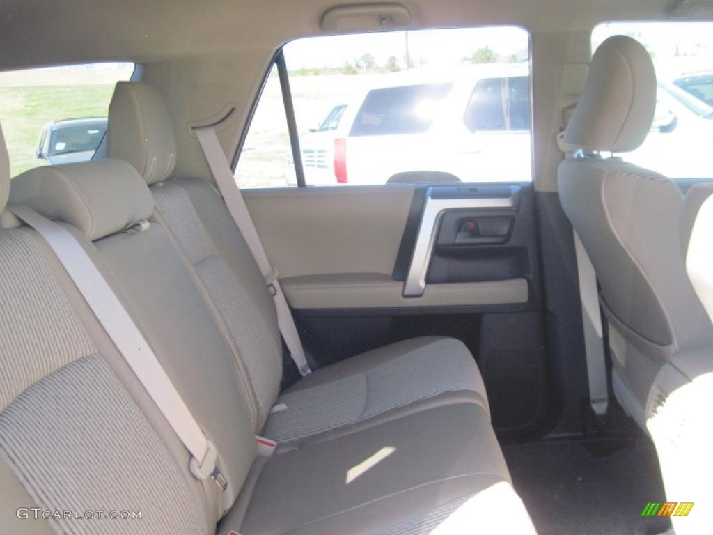 2011 4Runner SR5 - Blizzard White Pearl / Sand Beige photo #16