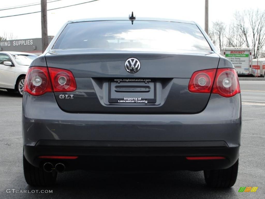 2006 Jetta GLI Sedan - Platinum Grey Metallic / Interlagos Plaid Cloth photo #6