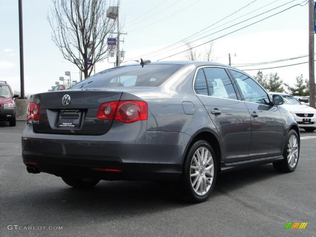 2006 Jetta GLI Sedan - Platinum Grey Metallic / Interlagos Plaid Cloth photo #7