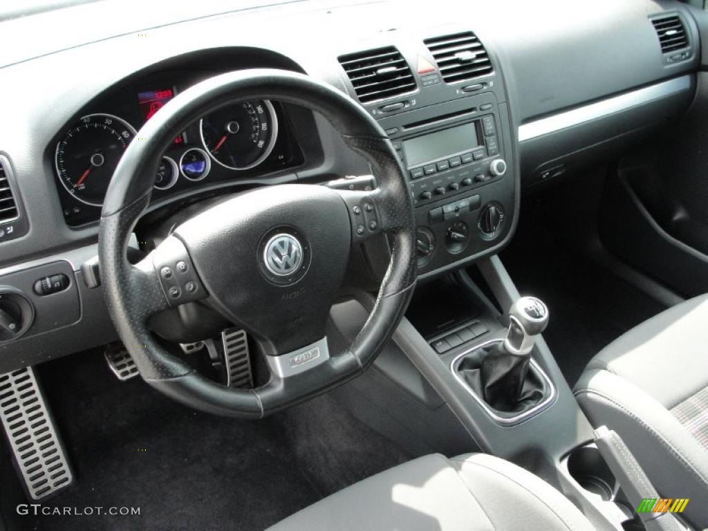 Interlagos Plaid Cloth Interior 2006 Volkswagen Jetta GLI Sedan Photo #47183463