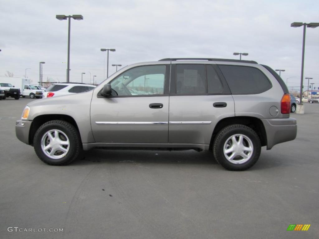 2007 Envoy SLE 4x4 - Steel Gray Metallic / Ebony photo #1