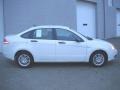 2011 White Suede Ford Focus SE Sedan  photo #4