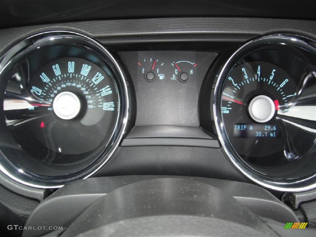 2012 Ford Mustang V6 Coupe Gauges Photo #47184420