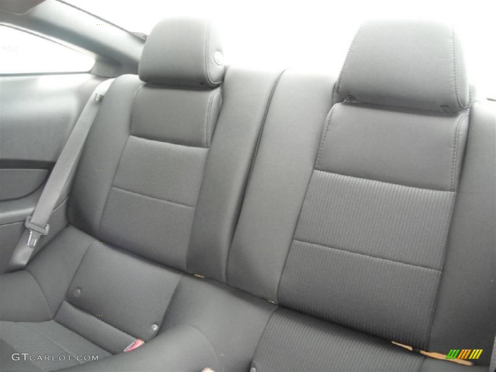 Charcoal Black Interior 2012 Ford Mustang V6 Coupe Photo #47184462