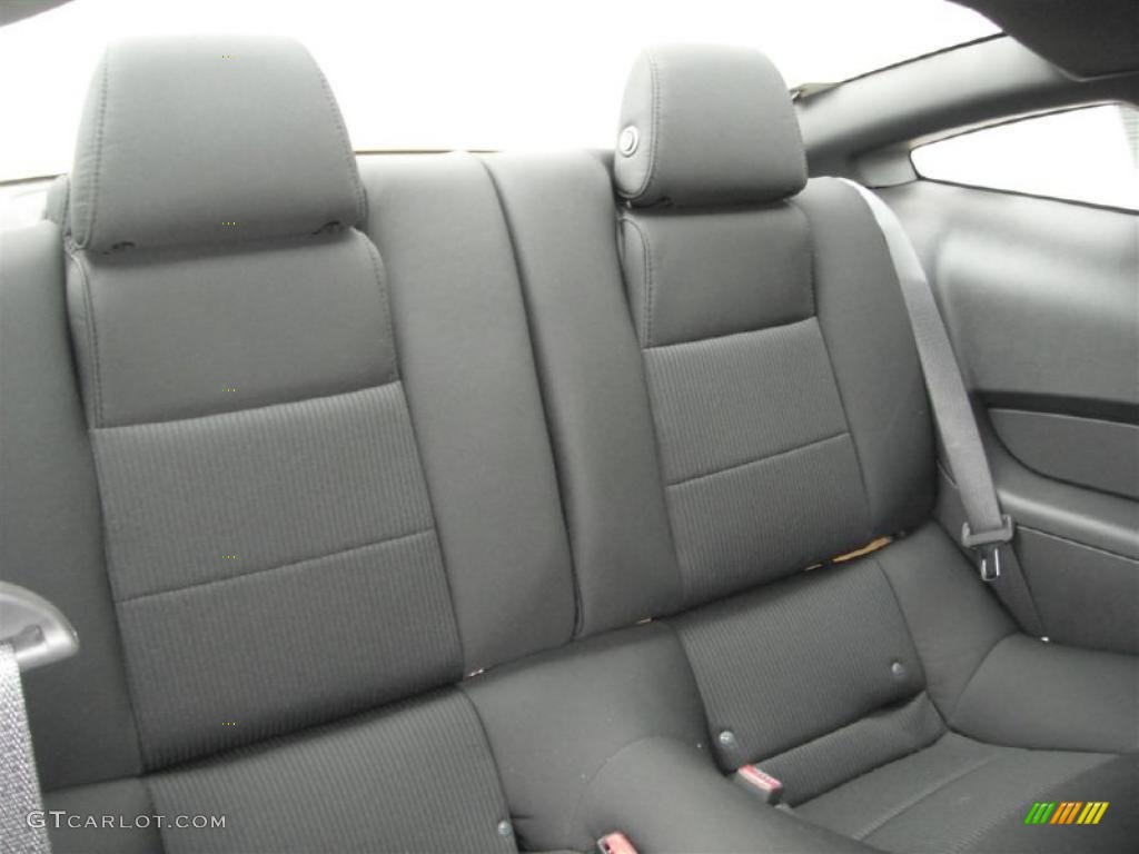 Charcoal Black Interior 2012 Ford Mustang V6 Coupe Photo #47184468