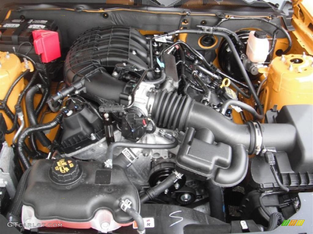 2012 Ford Mustang V6 Coupe 3.7 Liter DOHC 24-Valve Ti-VCT V6 Engine Photo #47184471