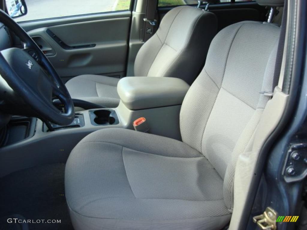 2002 Grand Cherokee Laredo 4x4 - Steel Blue Pearlcoat / Sandstone photo #9