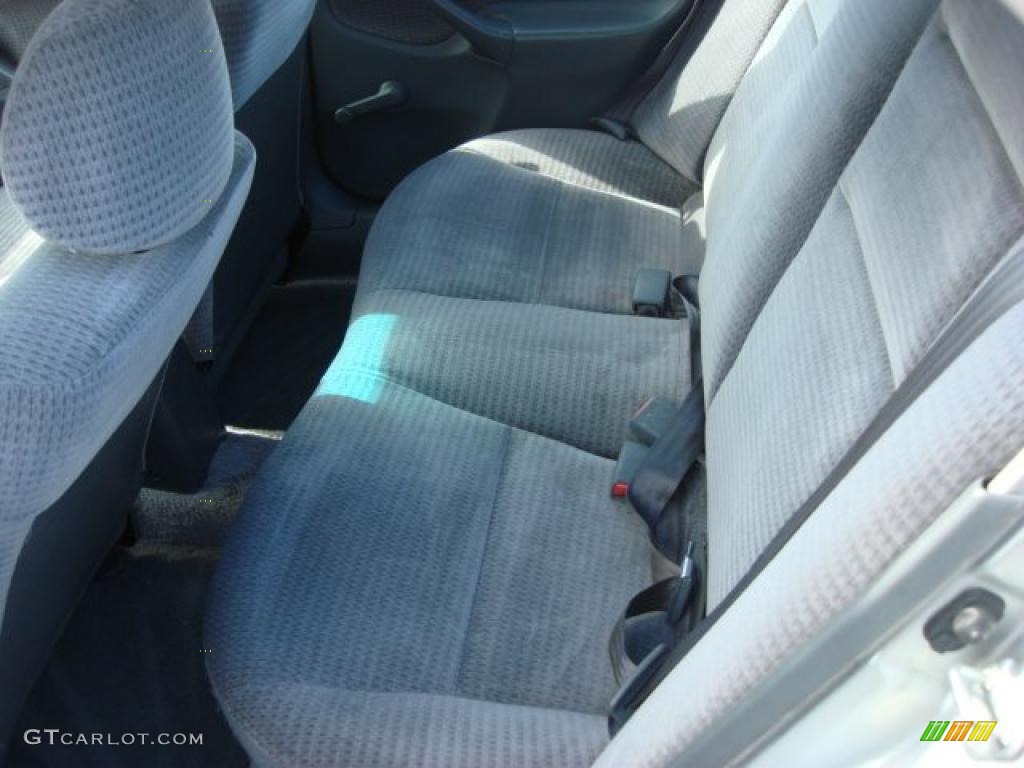 Gray Interior 2000 Honda Civic VP Sedan Photo #47184654