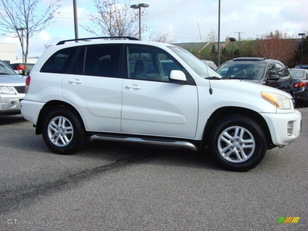 2002 RAV4 4WD - Natural White / Taupe photo #2