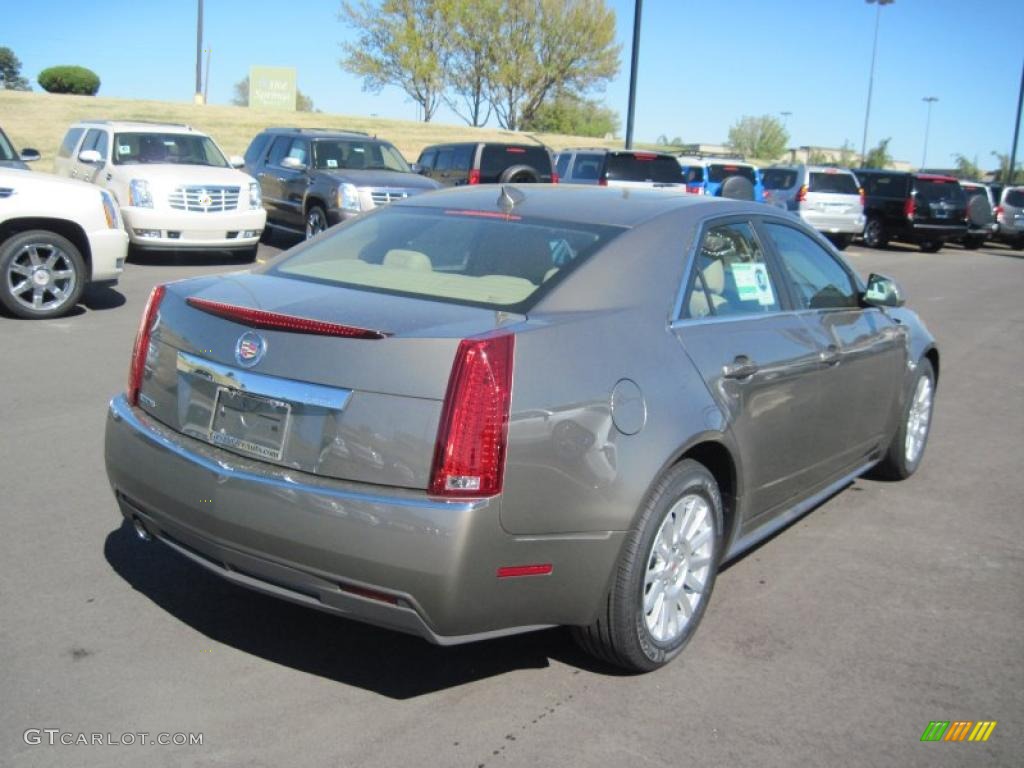 Tuscan Bronze ChromaFlair 2011 Cadillac CTS 3.0 Sedan Exterior Photo #47184747