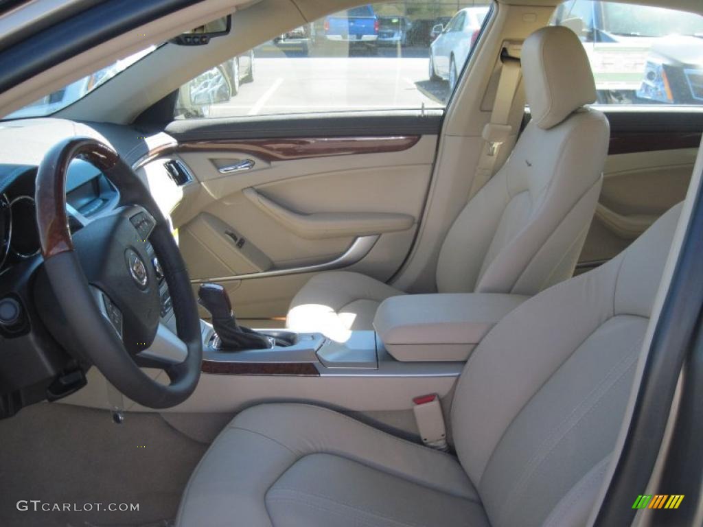 Cashmere/Cocoa Interior 2011 Cadillac CTS 3.0 Sedan Photo #47184780