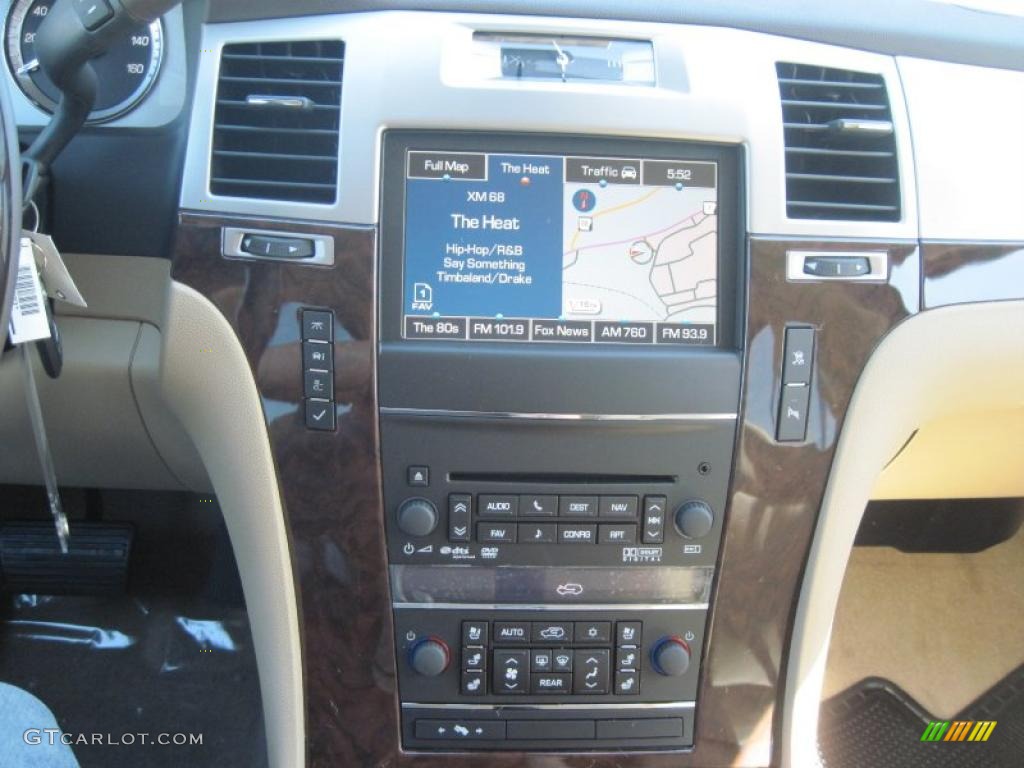 2011 Cadillac Escalade Luxury AWD Cashmere/Cocoa Dashboard Photo #47185125