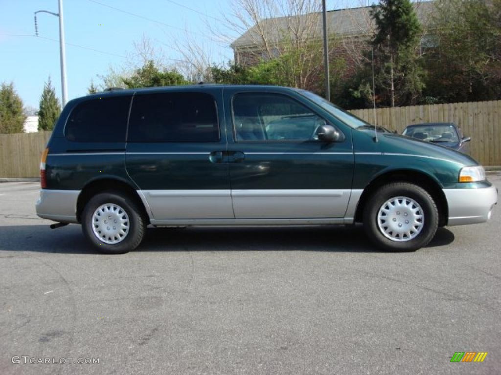 2001 Villager  - Deep Jewel Green Metallic / Portland Gray photo #3
