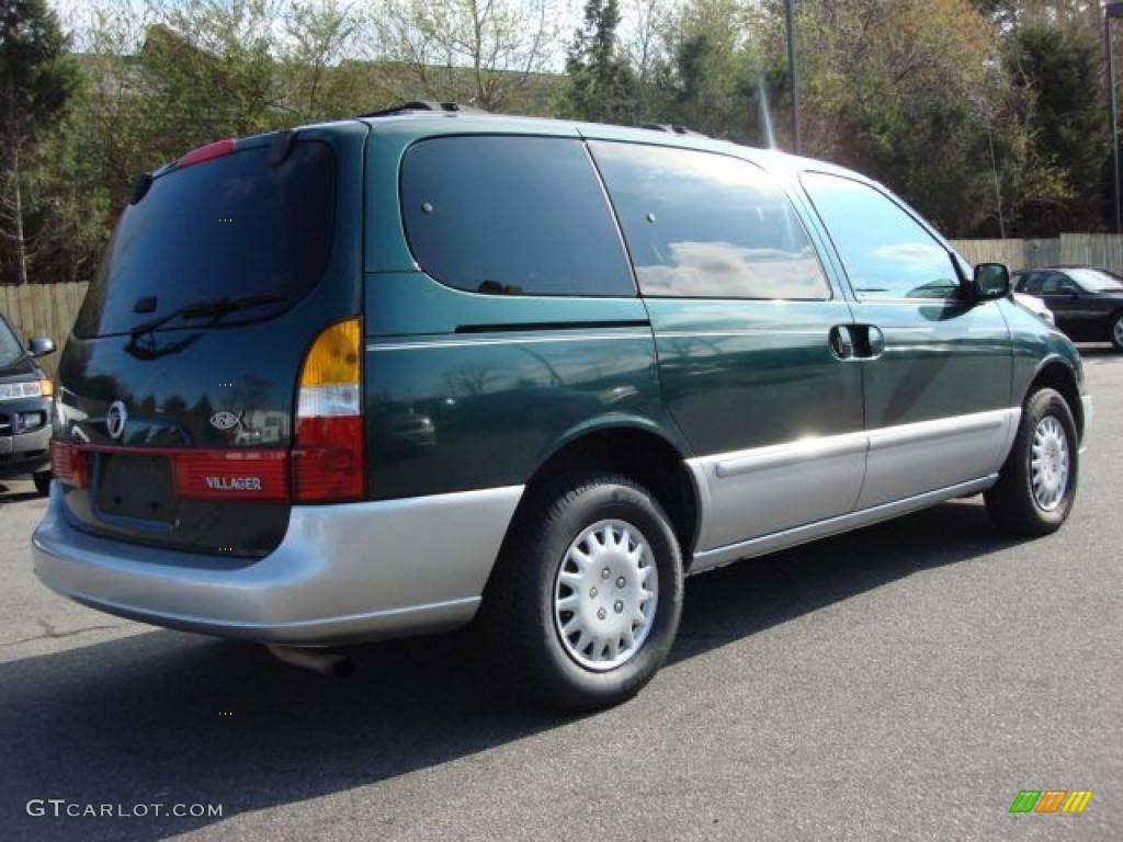 2001 Villager  - Deep Jewel Green Metallic / Portland Gray photo #4