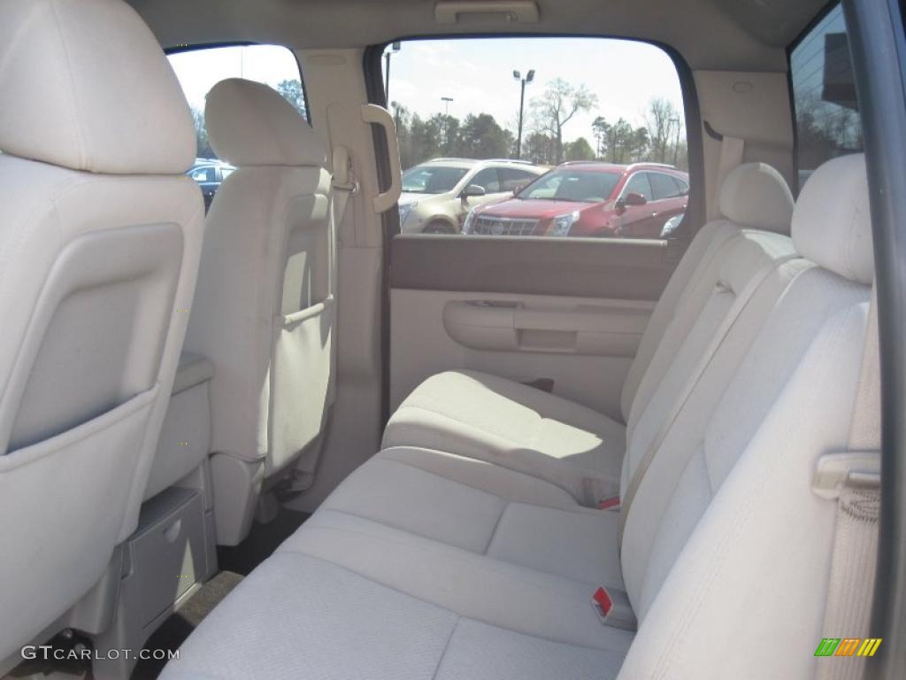 2008 Silverado 1500 LT Crew Cab - Black / Light Titanium/Ebony Accents photo #13