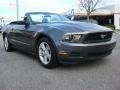 2010 Sterling Grey Metallic Ford Mustang V6 Convertible  photo #1