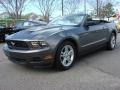 2010 Sterling Grey Metallic Ford Mustang V6 Convertible  photo #8