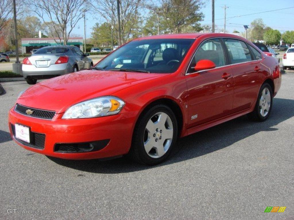 2009 Impala SS - Victory Red / Gray photo #6