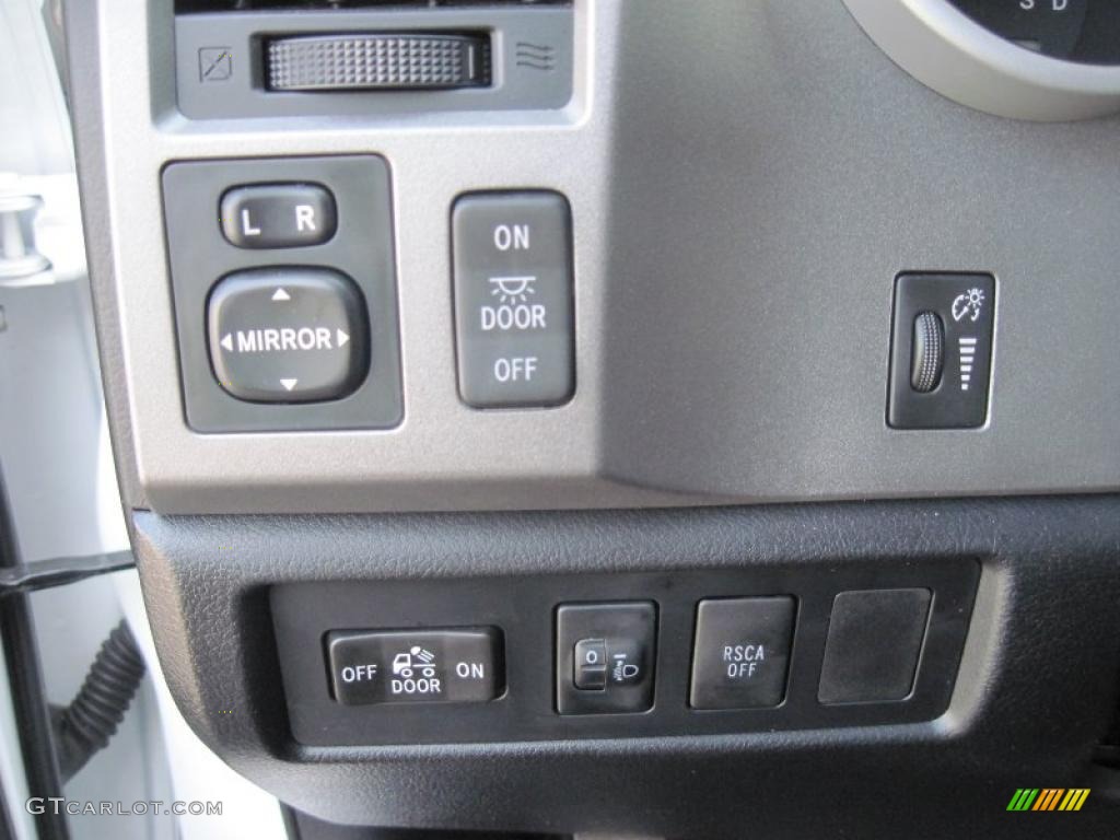 2010 Toyota Tundra TRD Rock Warrior Double Cab 4x4 Controls Photo #47185938