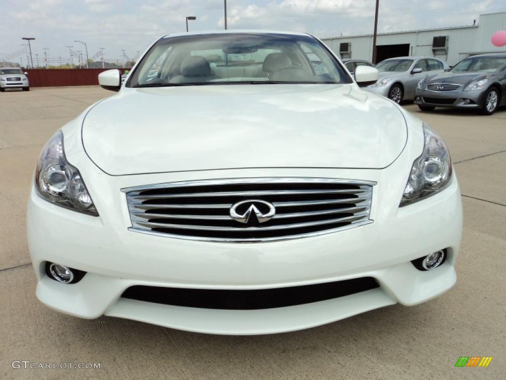 Moonlight White 2011 Infiniti G 37 S Sport Coupe Exterior Photo #47186193