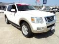 2010 White Platinum Tri-Coat Ford Explorer Eddie Bauer  photo #2