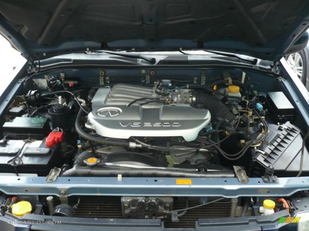 2002 Infiniti QX4 4x4 3.5 Liter DOHC 24-Valve V6 Engine Photo #47186691