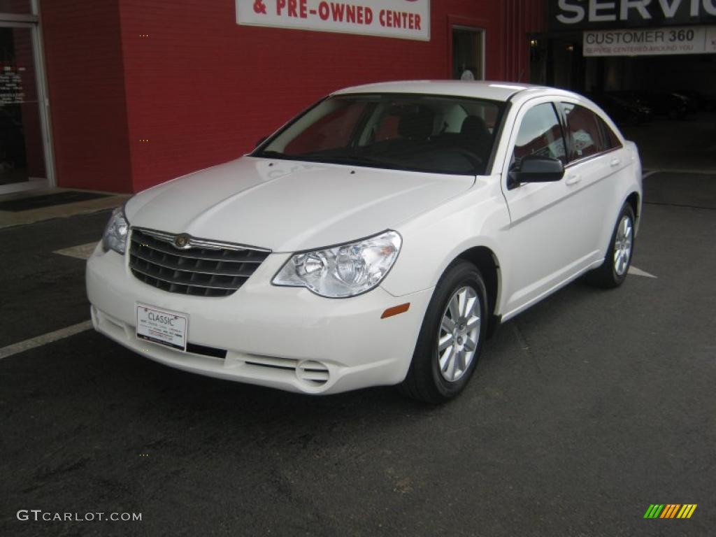 2010 Sebring Touring Sedan - Stone White / Dark Khaki/Light Graystone photo #1