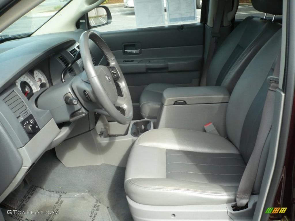Medium Slate Gray Interior 2005 Dodge Durango Limited 4x4 Photo #47186829