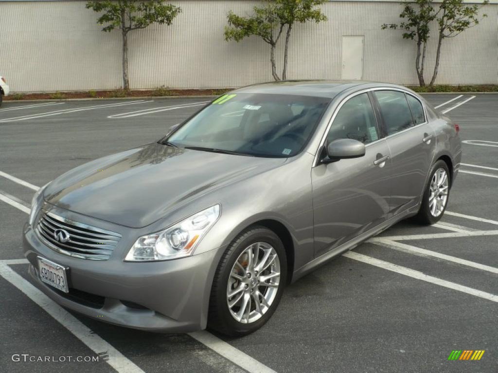 Platinum Graphite Metallic 2007 Infiniti G 35 S Sport Sedan Exterior Photo #47186907
